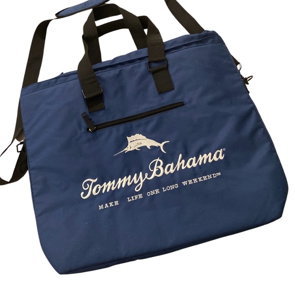 Tommy Bahama Other - Tommy Bahama Insulated Cooler Tote Navy Blue. Looks new, barely used.
